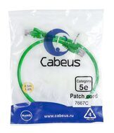 PC-UTP-RJ45-Cat.5e-0.5m-GN-LSZH